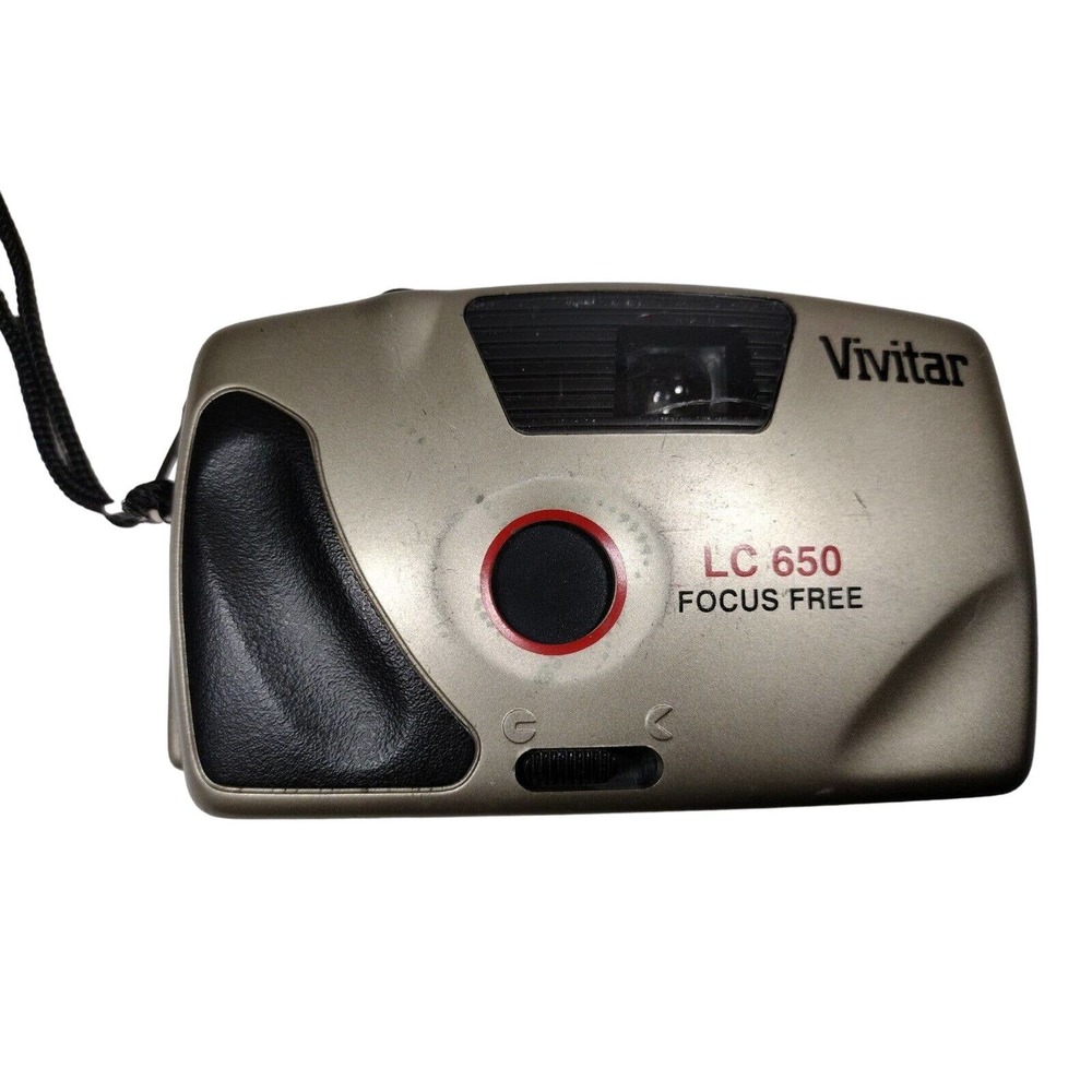 Vivitar LC600 Focus Free 35mm Point and Shoot - Camera